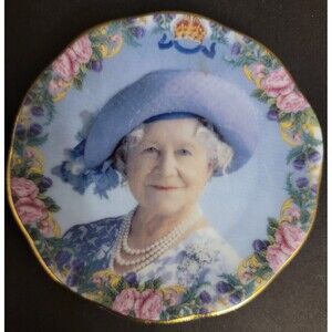 100th Birthday Of Her Majesty Queen Elizabeth, The Queen Mother Bone China Plate